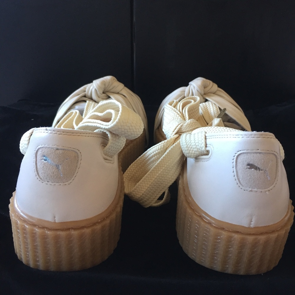 Fenty PUMA Rihanna Bow Creeper Leather Sandal - Picture 8 of 8